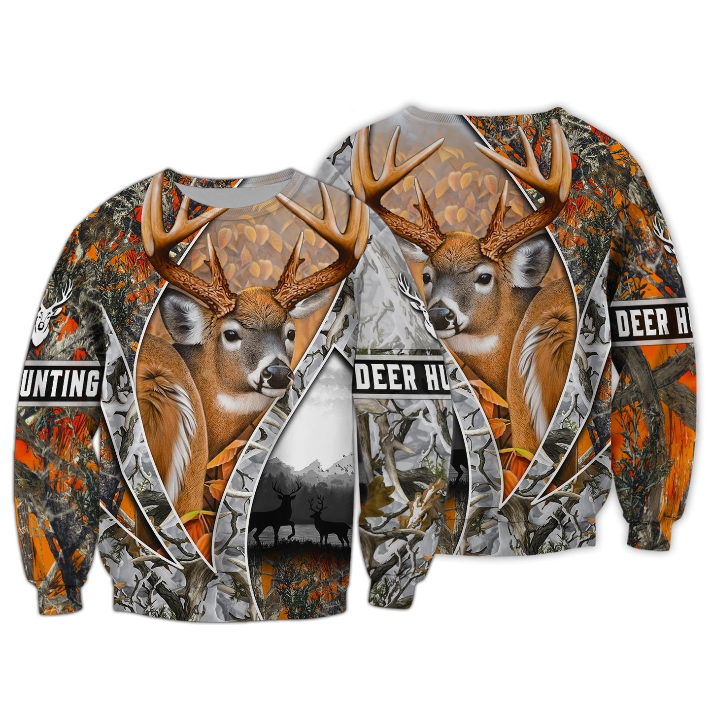 Hunting Deer Shirt 3D All Over Printed Clothes