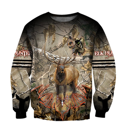 Deer Hunting Moose Archer 3D All Over Printed Shirts Gift For Hunter