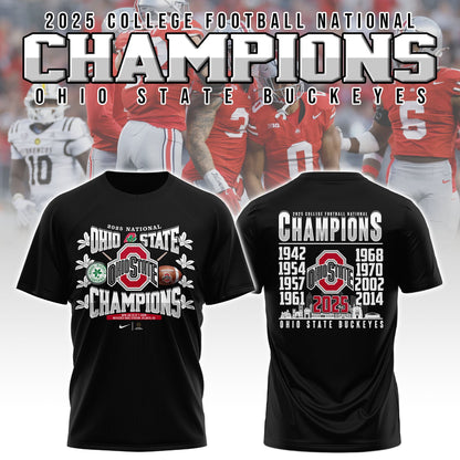 Ohio State Buckeyes NCAA National Champions Limited Edition Hoodie 2025