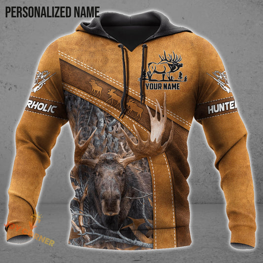 Moose Hunting Custom 3D Design All Over Printed