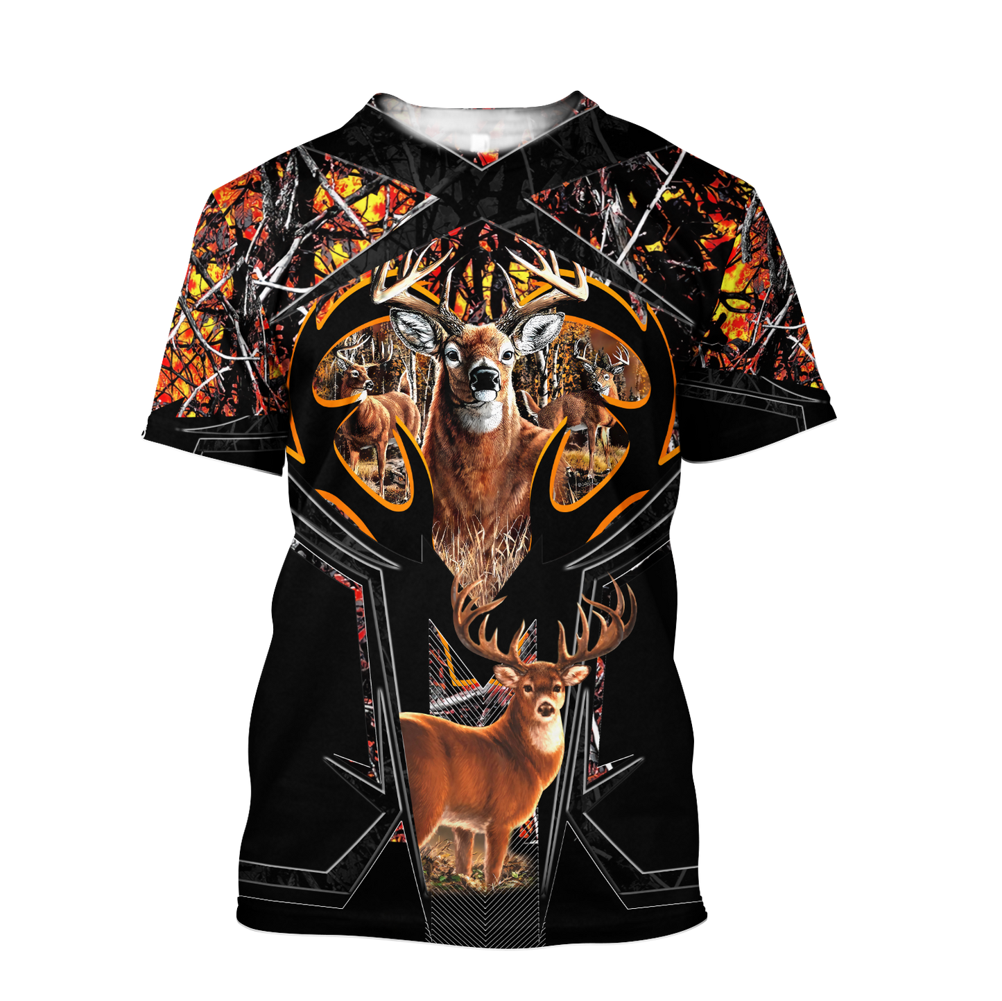 Amazing Camo Pattern 1 Deer Hunting 3D All Over Printed Shirts Gift For Hunter