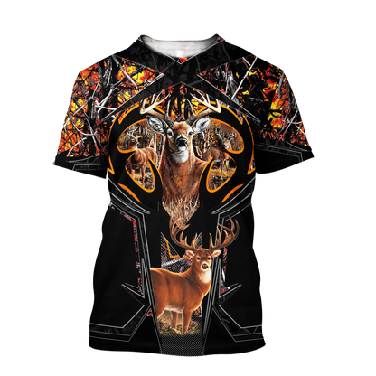 Amazing Camo Pattern 1 Deer Hunting 3D All Over Printed Shirts Gift For Hunter