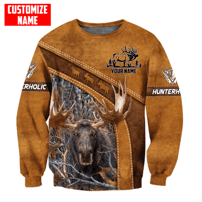 Moose Hunting Custom 3D Design All Over Printed