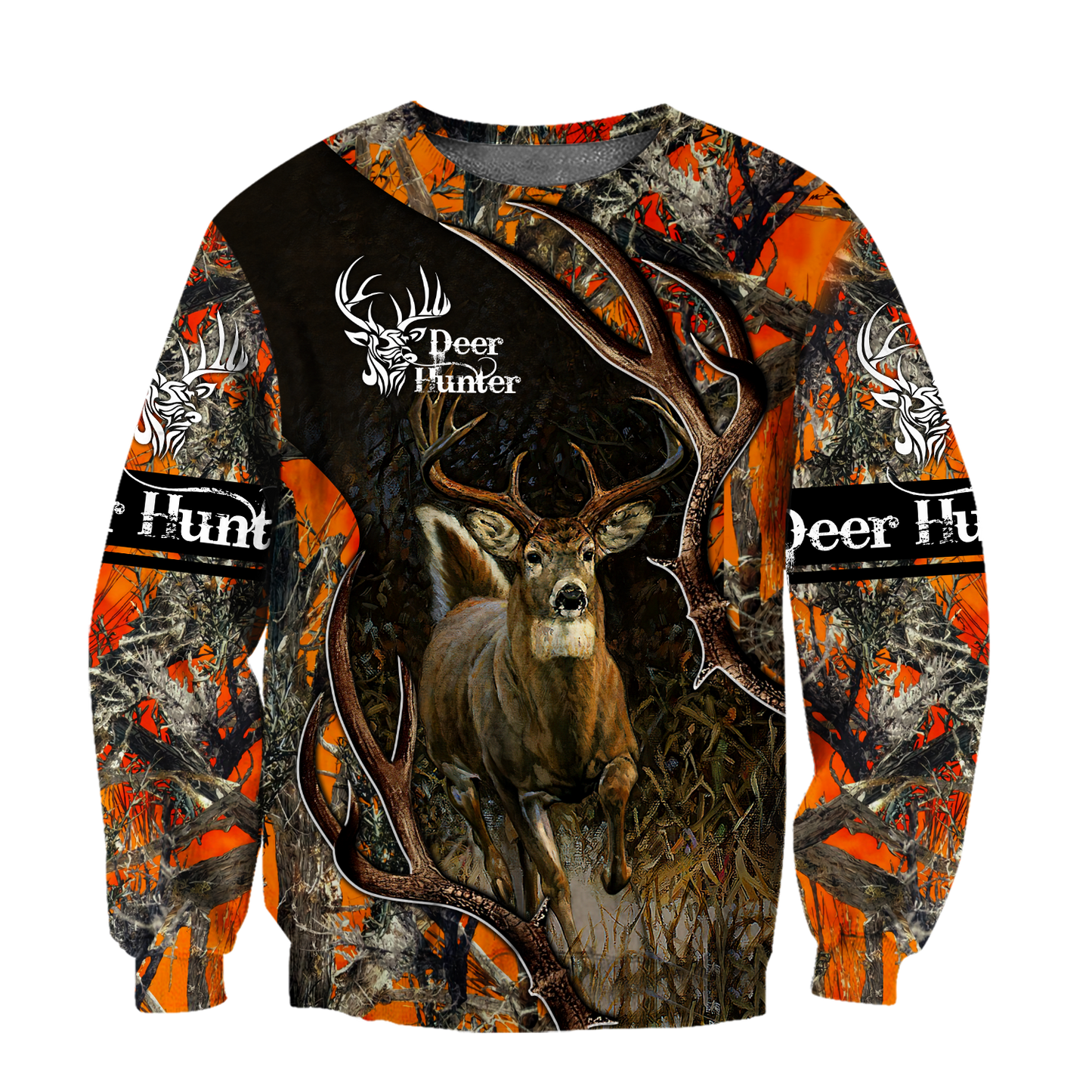 Amazing Camo Pattern Deer Hunting 3D All Over Printed Shirts Gift For Hunter