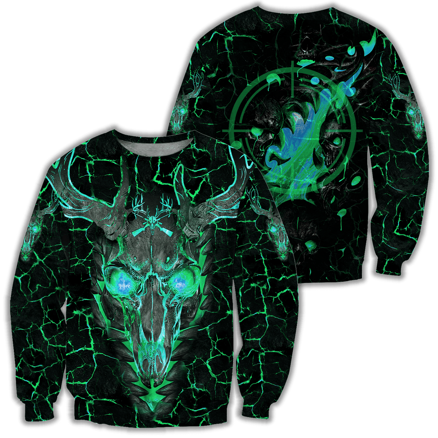 Deer Hunting 3D Over Printed Hoodie