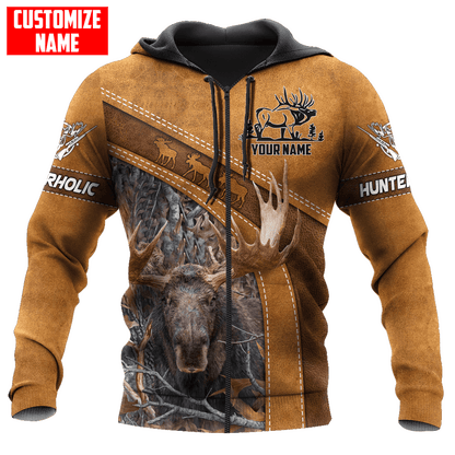 Moose Hunting Custom 3D Design All Over Printed