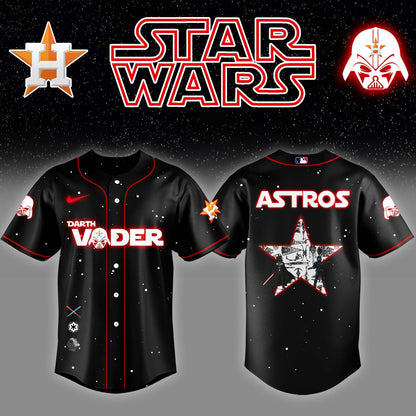 Houston Astros x Stars Wars Darth Vader Night Baseball Jersey Editions Limited