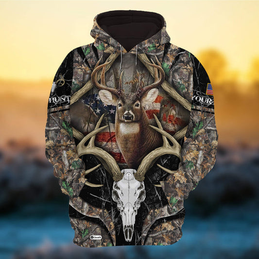 Custom Name The Premium Unique Deer Hunting Hoodies 3D1 HM