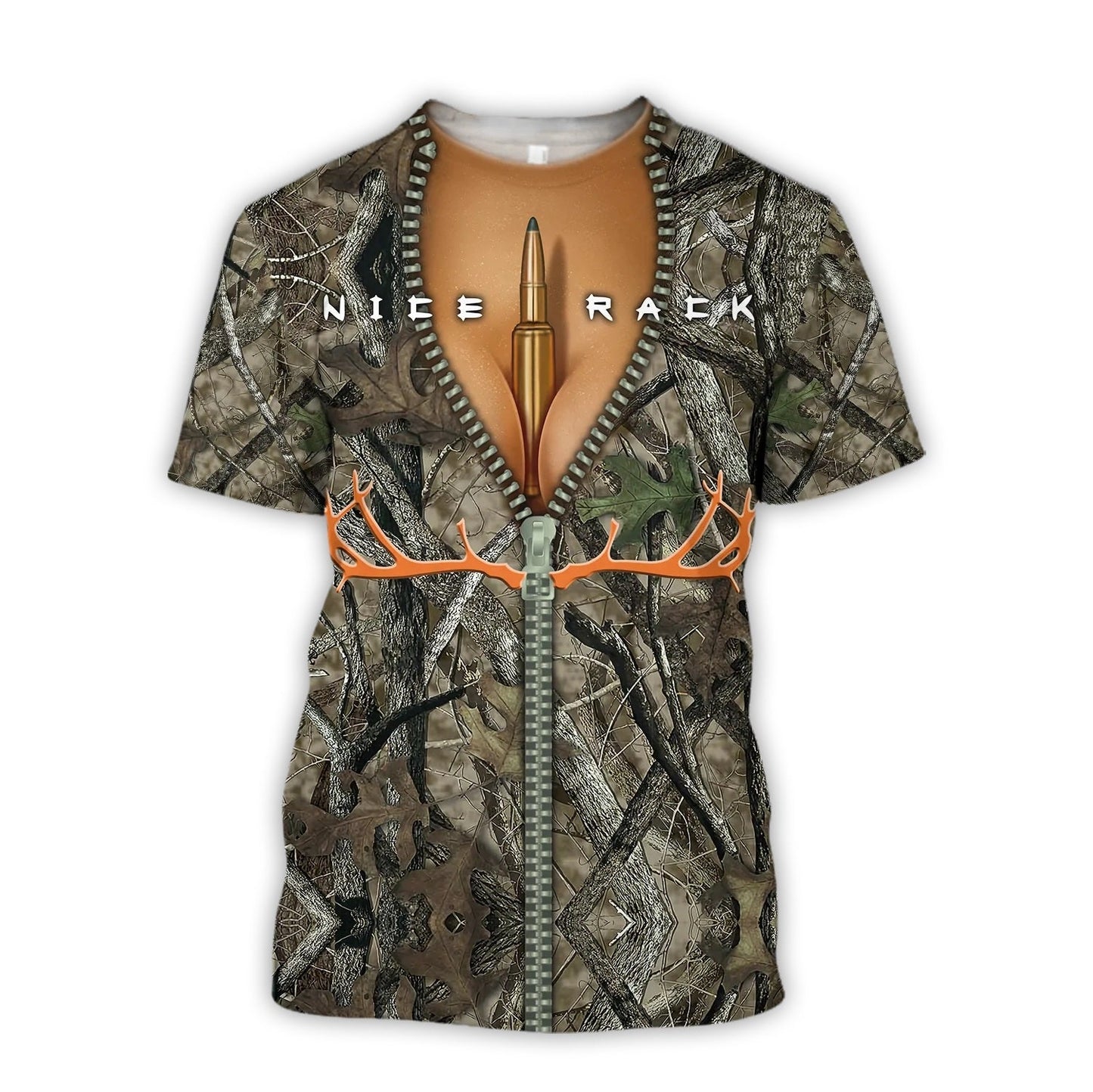 Deer Hunting 3D Over Printed Hoodie