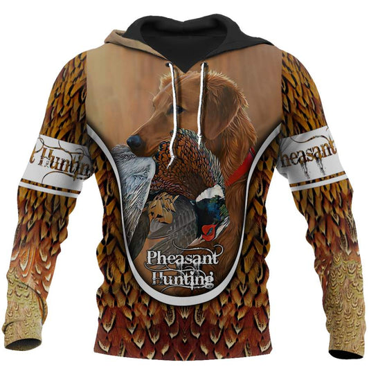 Pheasant Hunting 3D Design All Over Printed