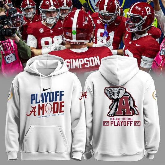 Alabama Football 2025-26 College Football Playoff Limited Edition Hoodie