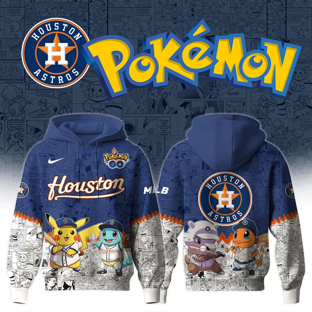 Houston Astros x Polemon GO Special Edition Hoodie