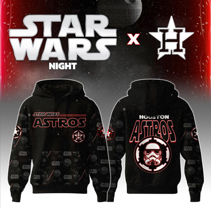 Houston Astros MLB x Star Wars Night Special Edition Hoodie 2025