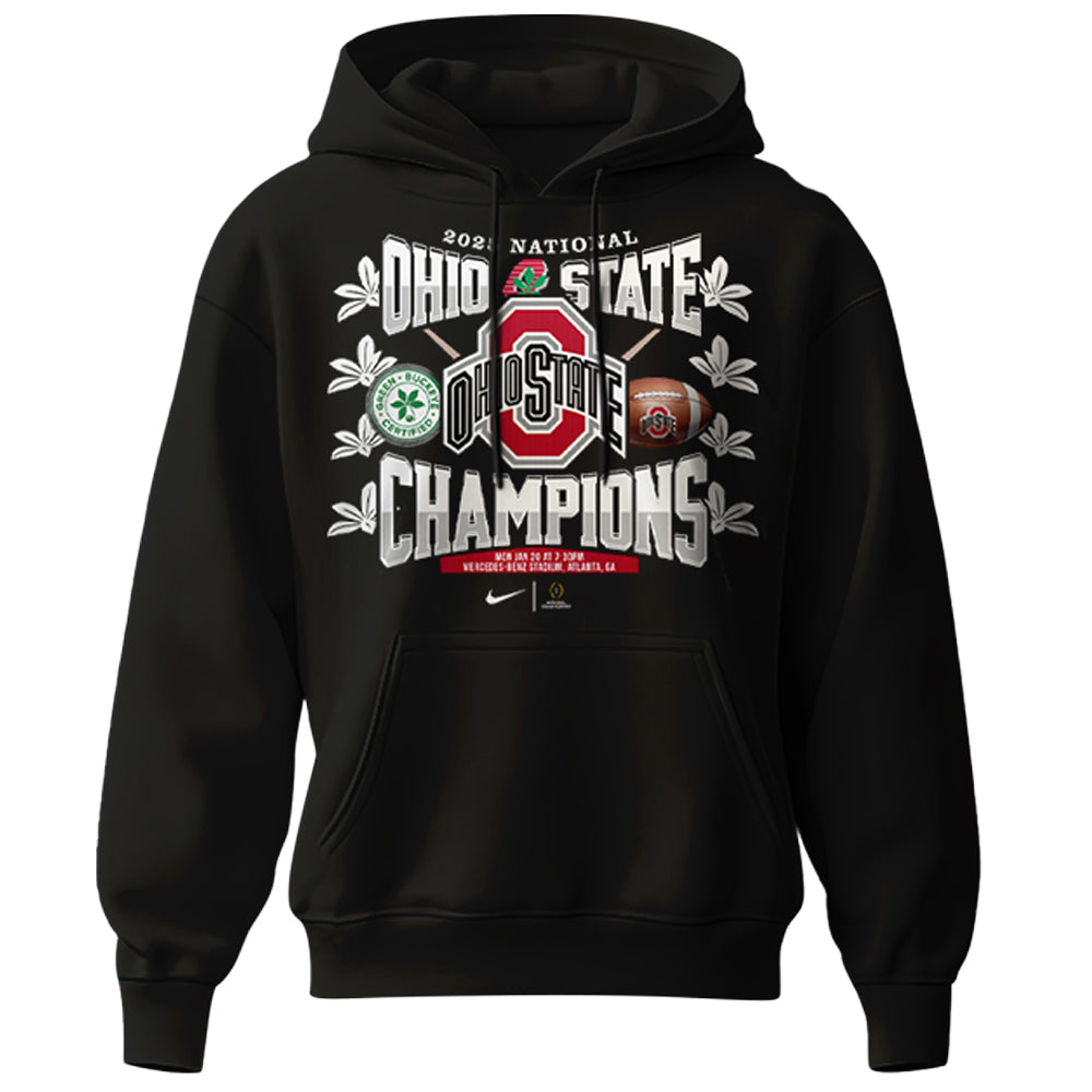 Ohio State Buckeyes NCAA National Champions Limited Edition Hoodie 2025