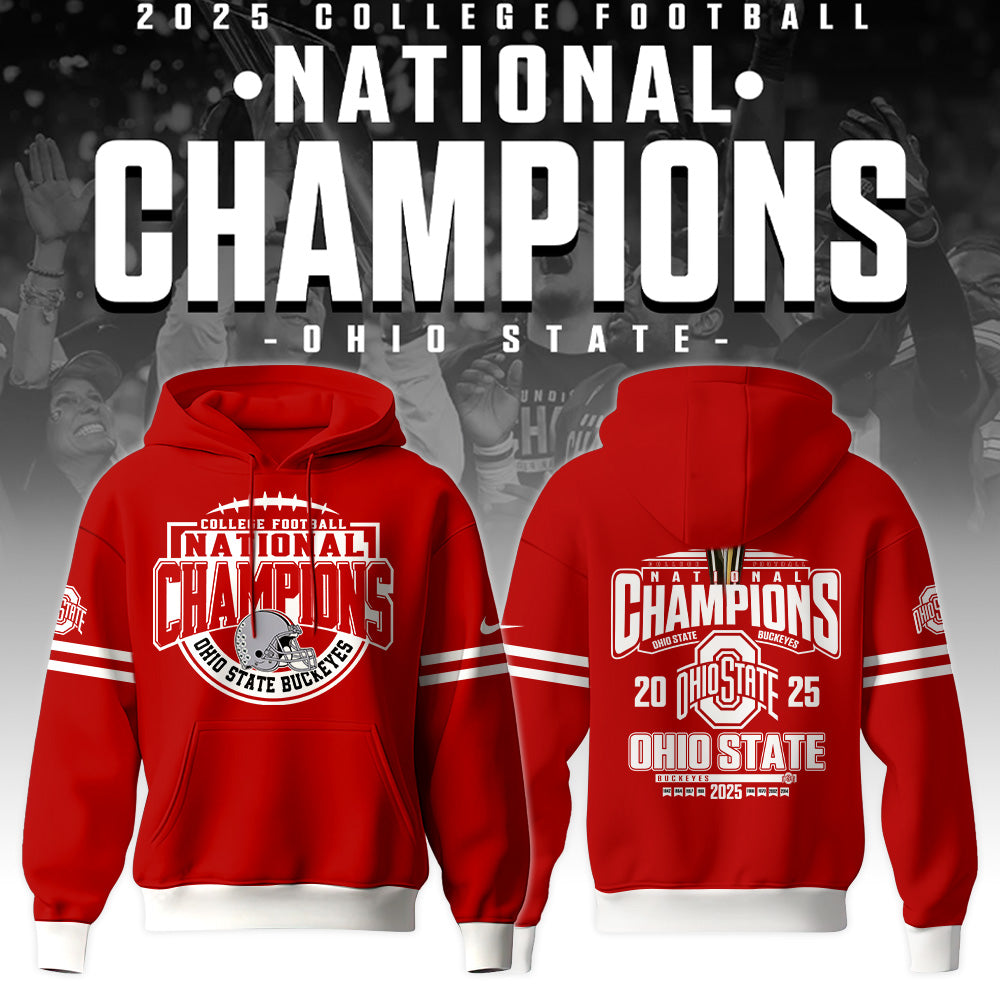 Ohio State Buckeyes NCAA National Champions Limited Edition Hoodie 2025