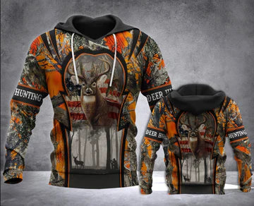 Hunting Master Camouflage Suit Shirt 3D All Over Printed Clothes