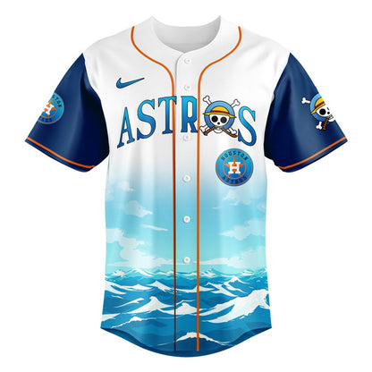 Limited Edition Houston Astros x One piece Baseball Jersey 2025
