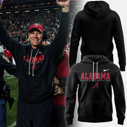 Alabama Sideline Hoodie, Alabama Crimson Tide Shirt Black, NCAA College Football Fan Gift