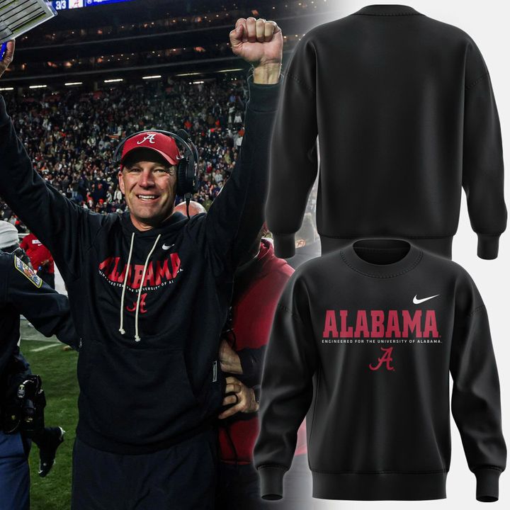 Alabama Sideline Sweatshirt, Alabama Crimson Tide Shirt Black, NCAA College Football Fan Gift