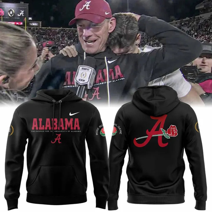 Alabama Crimson Tide 2026 Rose Bowl Game Hoodie | WZ76