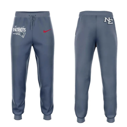 .New England Patriots 2025 Rivalries Nor'Easter Storm Blue Sweatshirt | NU27