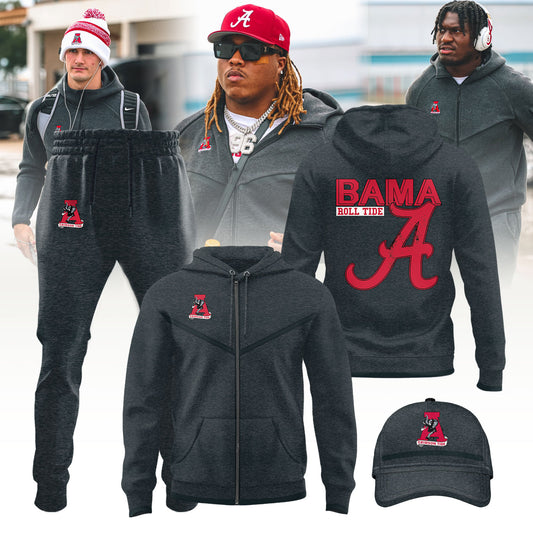 Alabama Crimson Tide Nike Tech Limited Edition Zip Hoodie | SD71