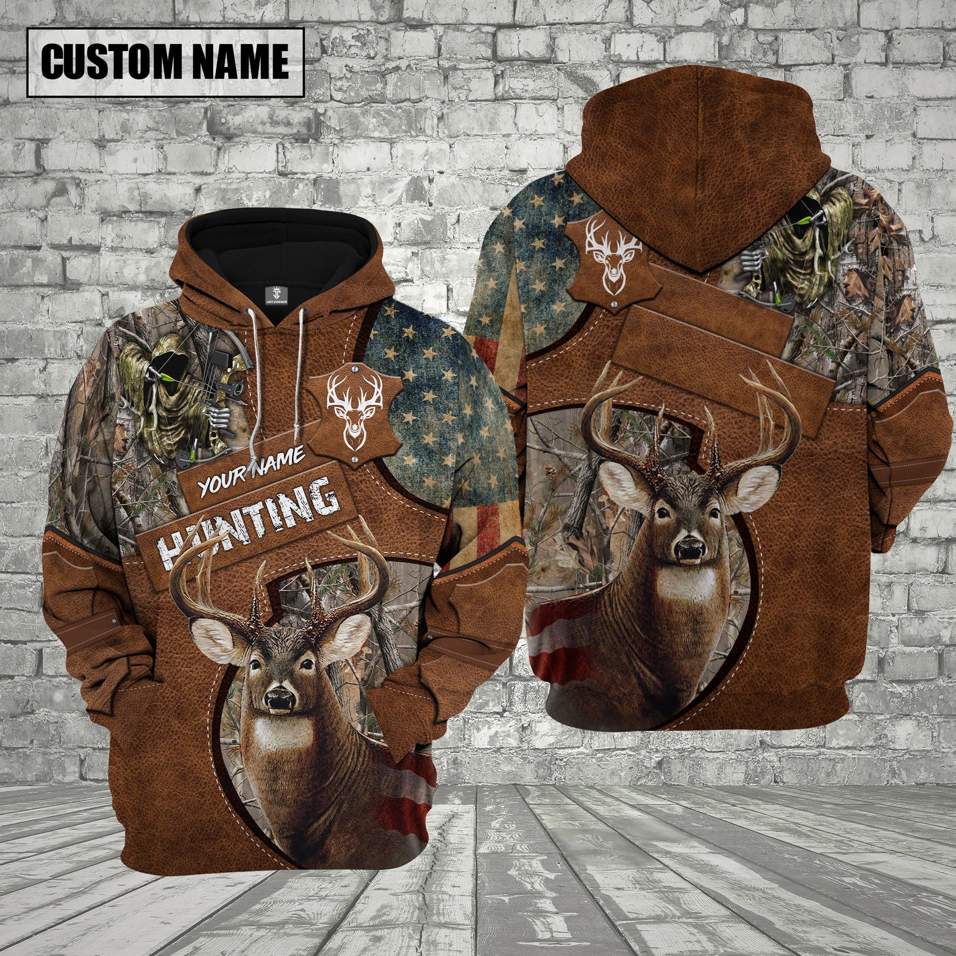 Custom Name Hunting Shirt 3D