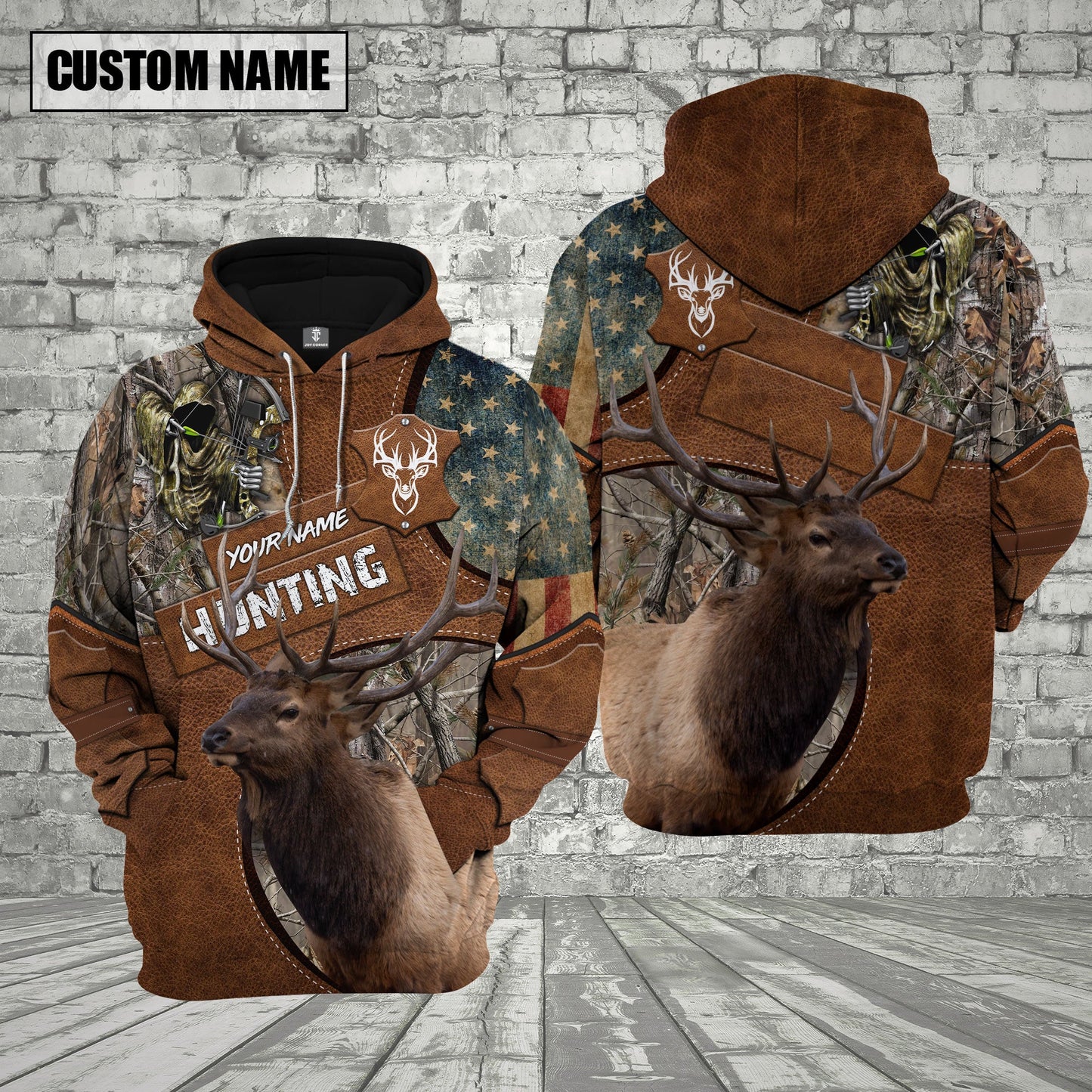 Custom Name Hunting Shirt 3D All Over Printed Clothes