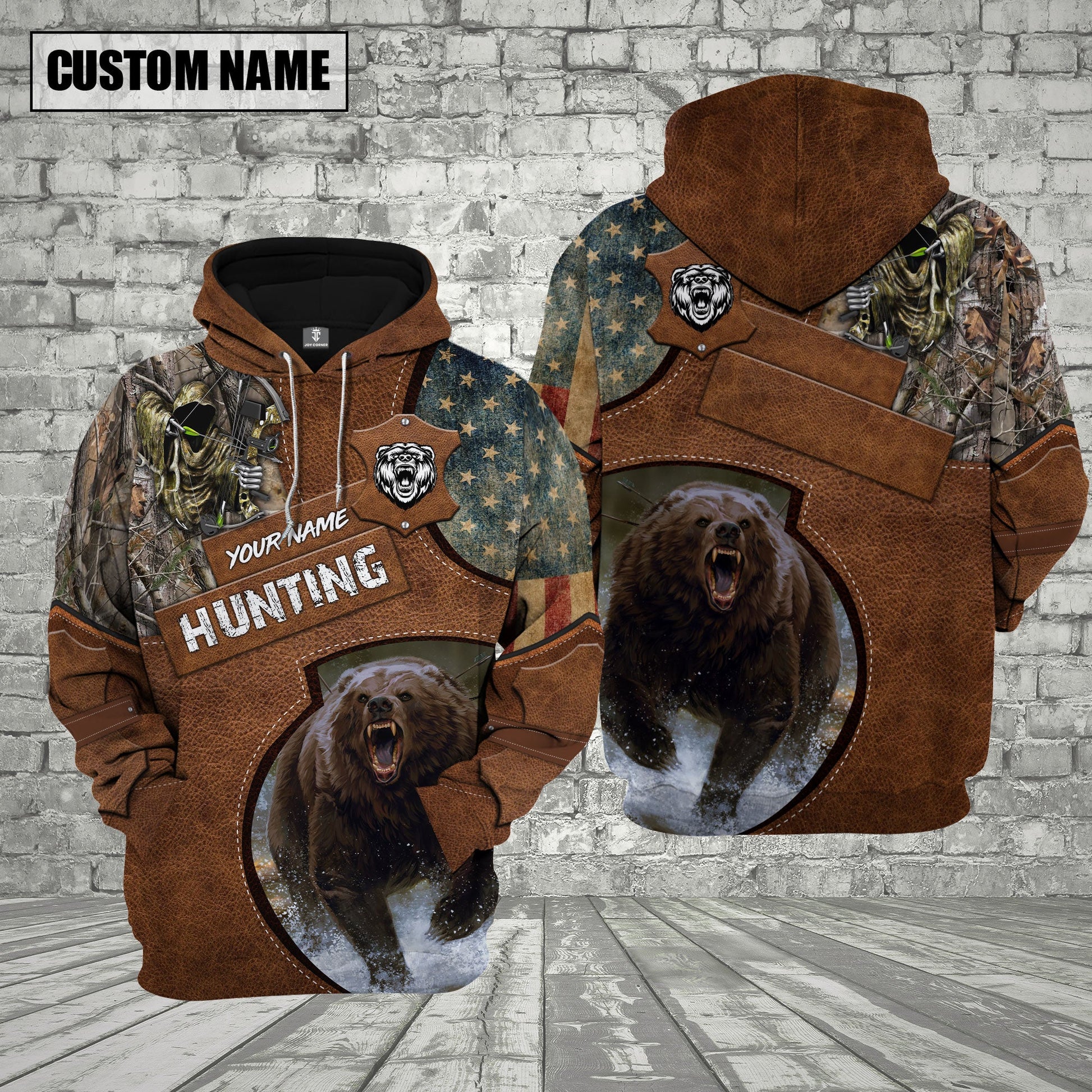 Custom Name Hunting Shirt 3D All Over Printed Clothes