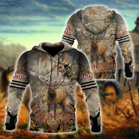 Max Corner Deer Hunting Moose Archer 3D All Over Printed Shirts Gift For Hunter