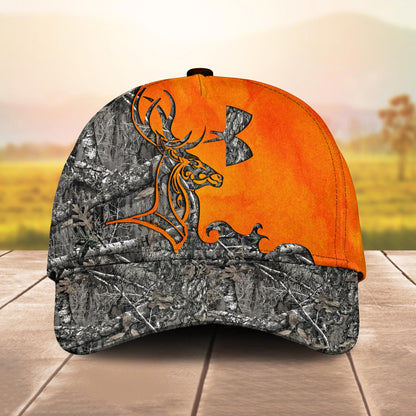 Custom Name Orange Deer Hunting Apparels