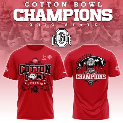 Ohio State Cotton Bowl Champions T-Shirt Limited Editions