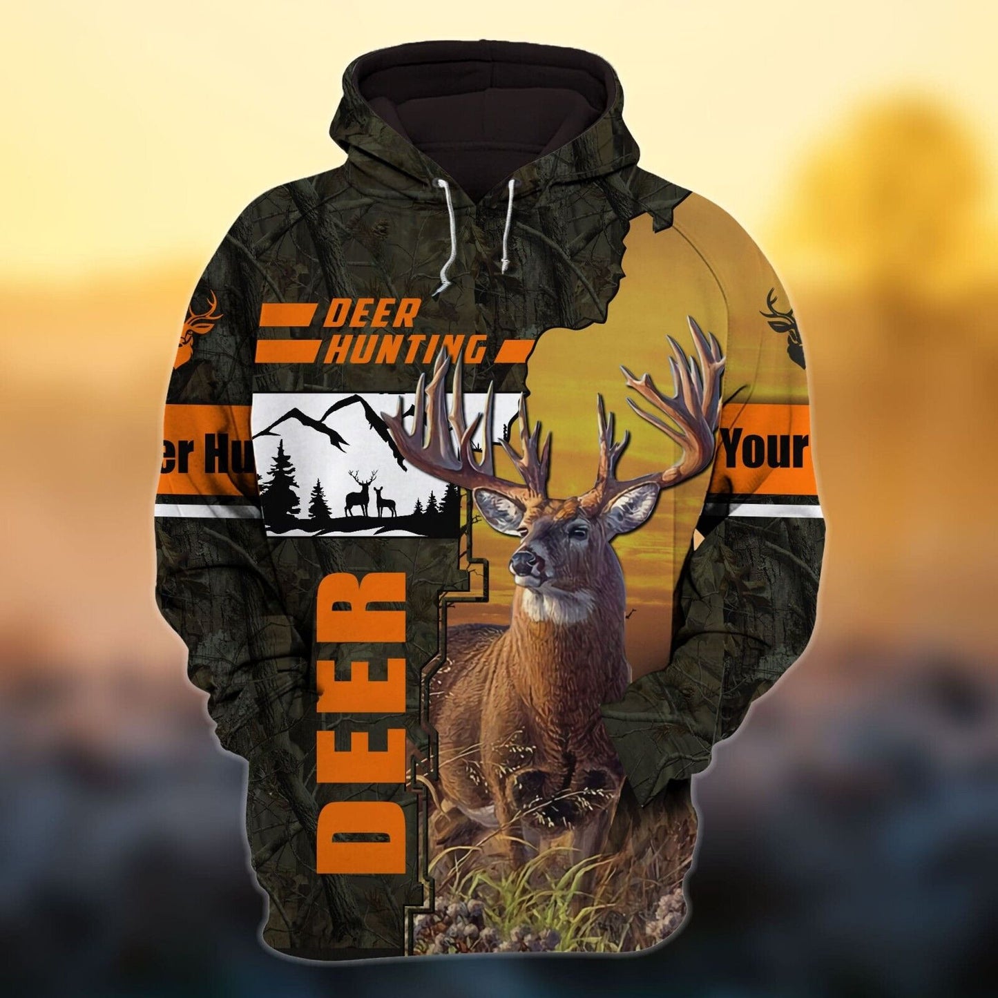 The Premium Unique Deer Hunting Hoodies 3D Multicolor Personalized Hoodie 3D