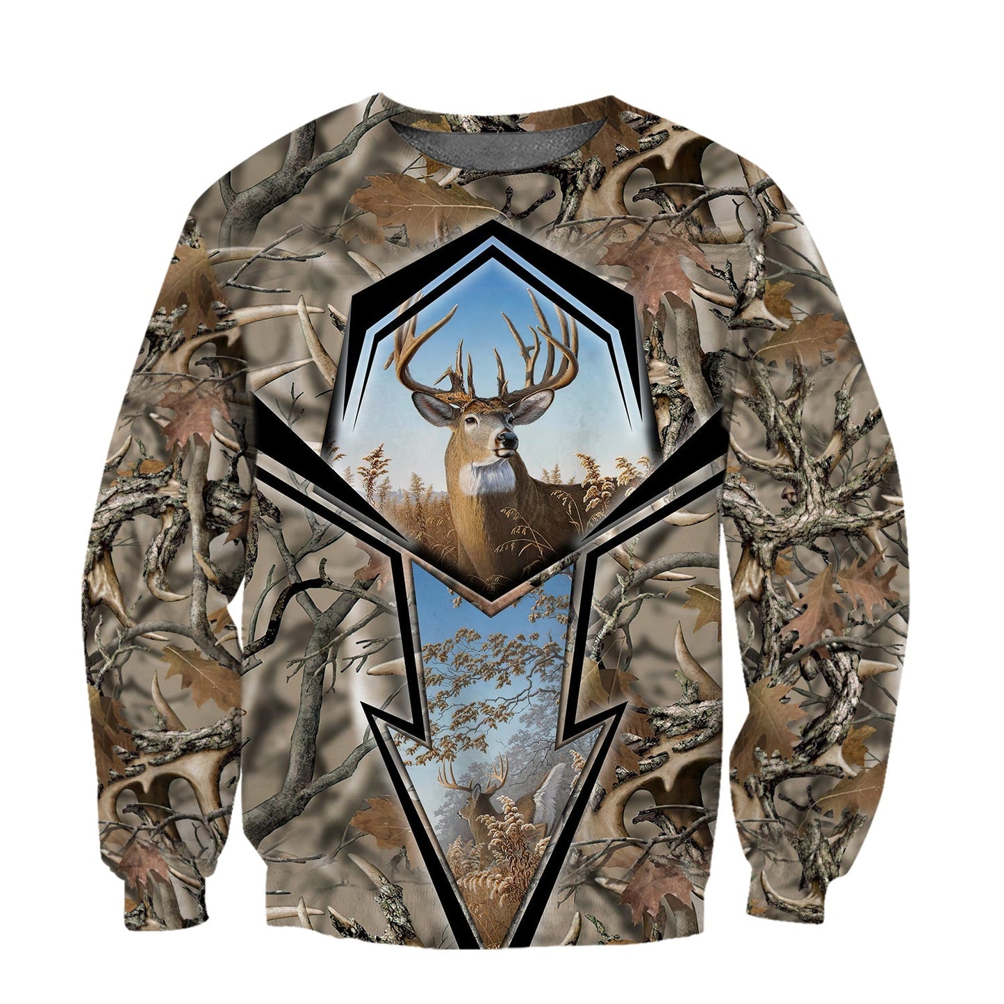 Deer Hunting Art 3D All Over Printed Shirts Gift For Hunter