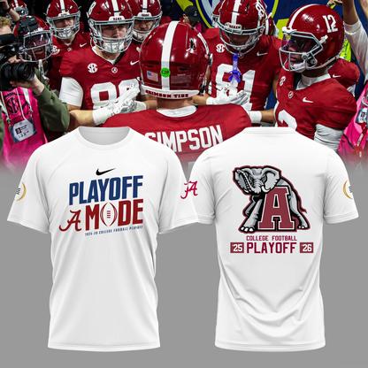 Alabama Football 2025-26 College Football Playoff Limited Edition T Shirt