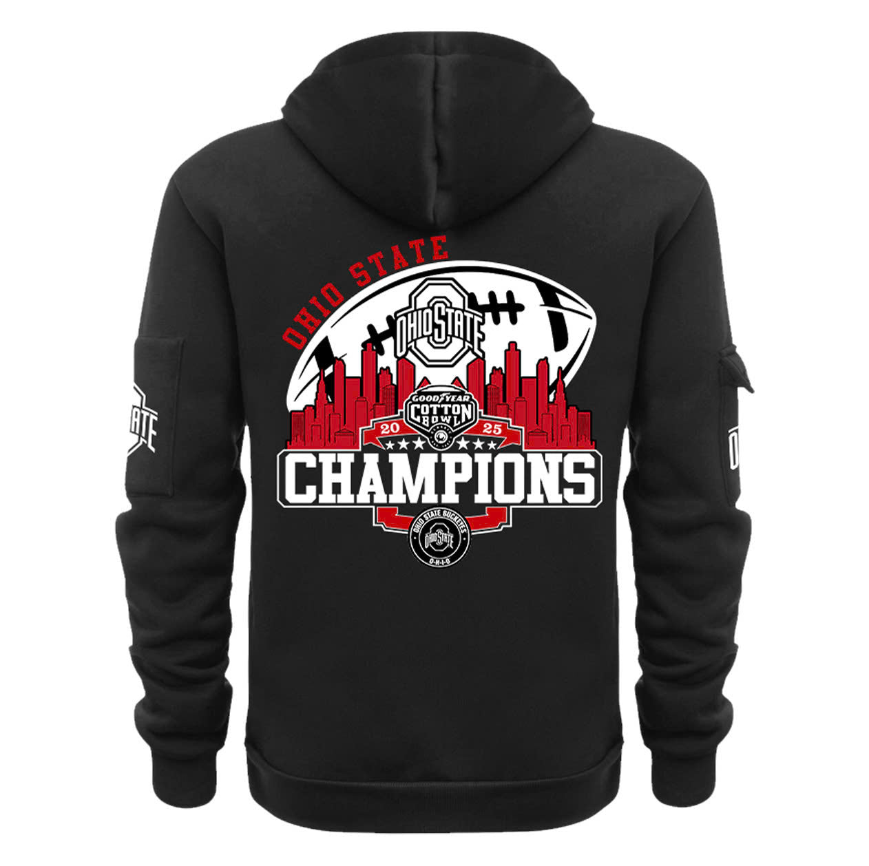 Unisex Ohio State Cotton Bowl Champions New Hoodie Limited Editions