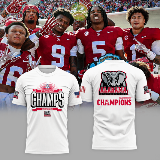 Alabama Football - We are champions 2025 Hoodie | NJ88
