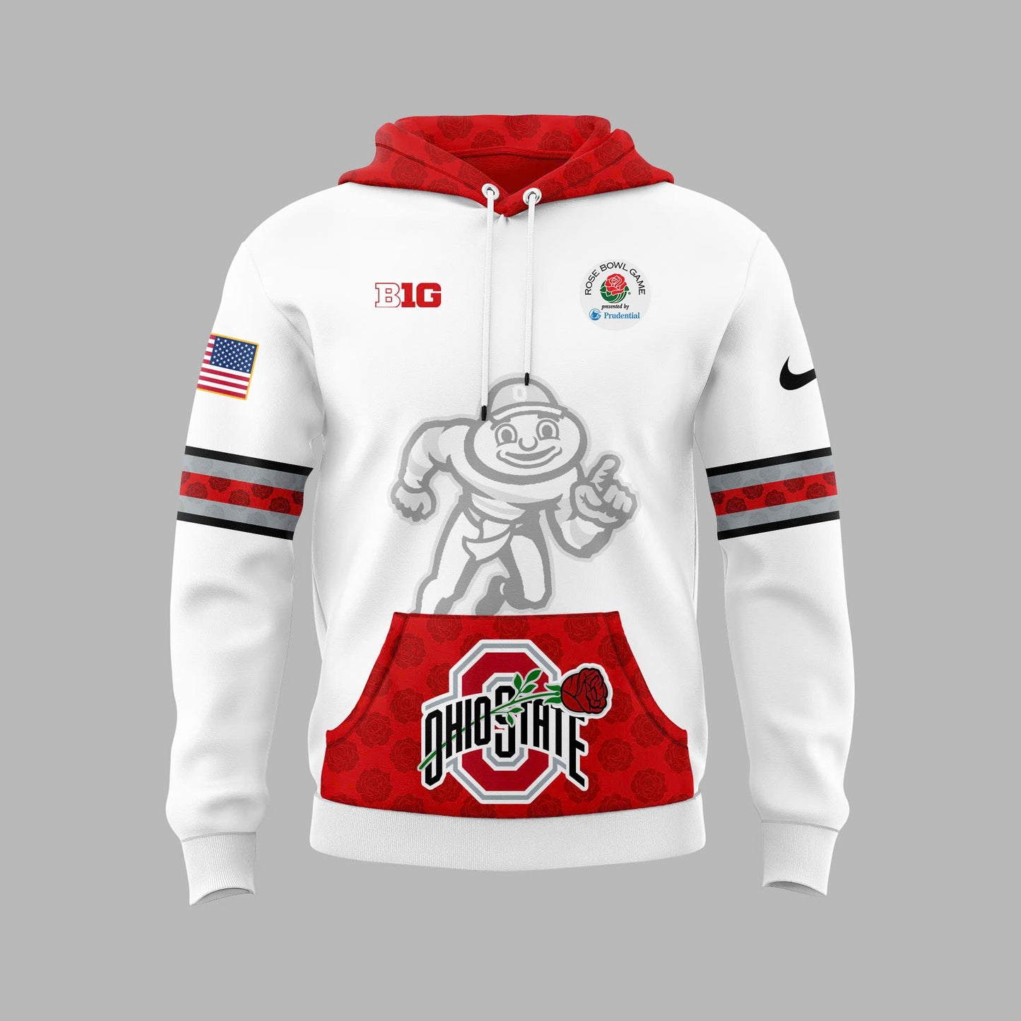 Ohio State Buckeyes Rose Bowl Game 2025 Hoodie