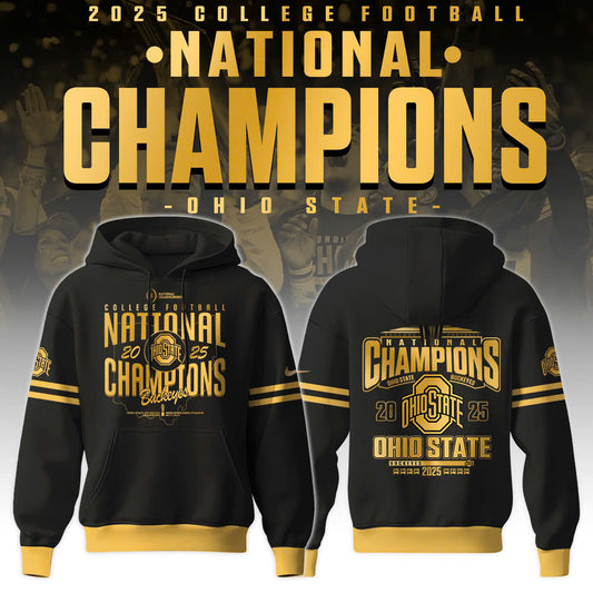 Ohio State Buckeyes NCAA National Champions Limited Edition Hoodie 2025