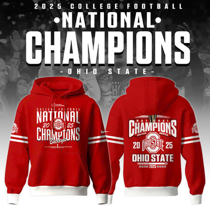 Ohio State Buckeyes NCAA National Champions Limited Edition Hoodie 2025