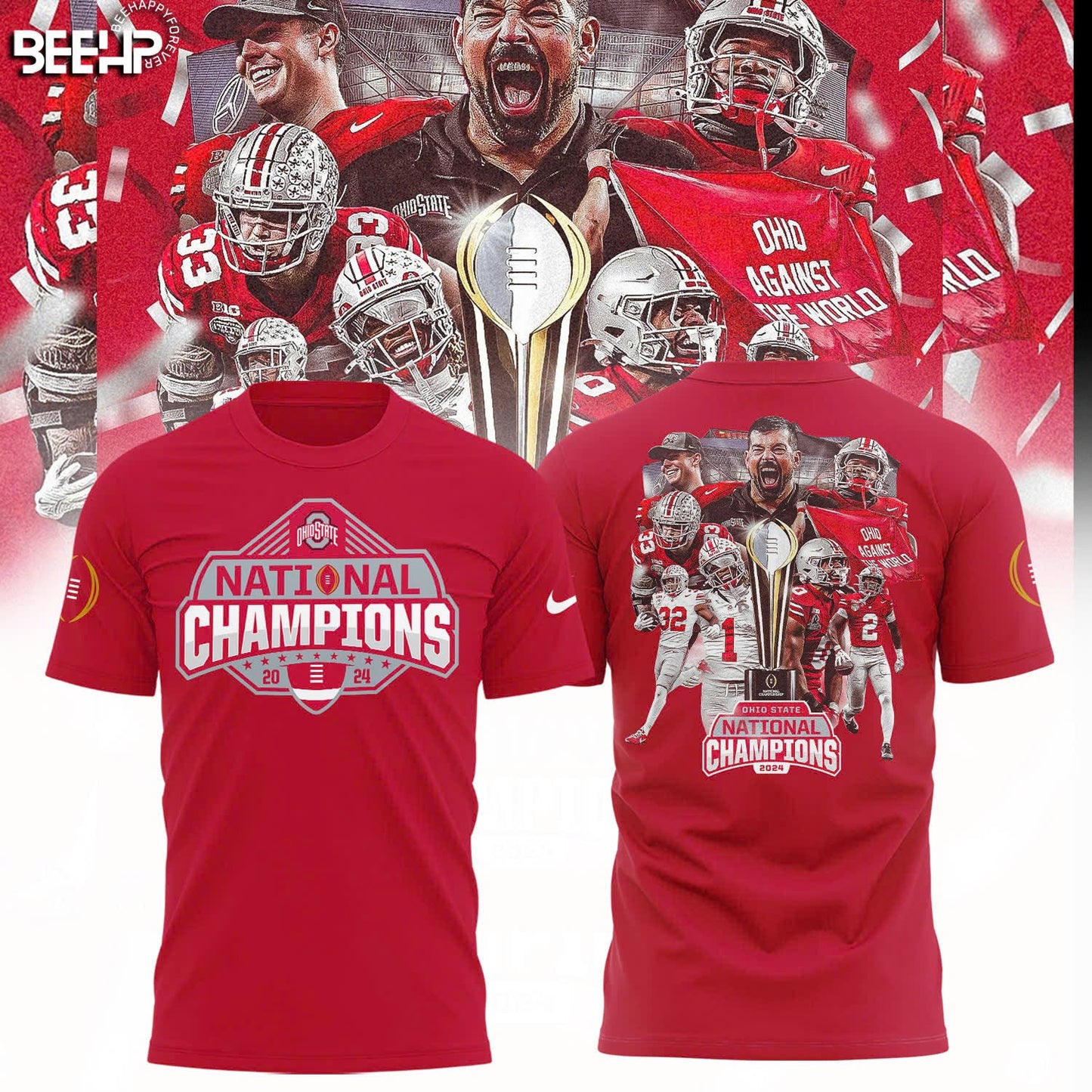 Ohio State Buckeyes NCAA National Champions Limited Edition T.Shirts