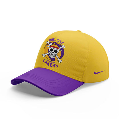 Los Angeles Lakers x One Piece Yellow Combo Tshirt