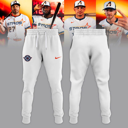 Limited Edition Houston Astros White 2025 New City Connect “The Next Frontier” Hoodie