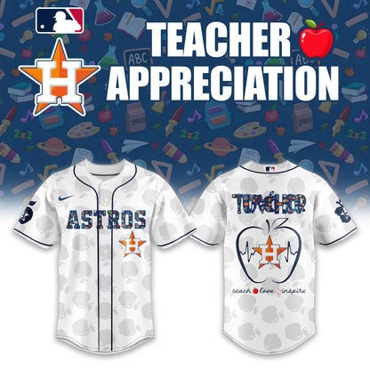 Houston Astros NURSE NIGHT Baseball Jersey Combo