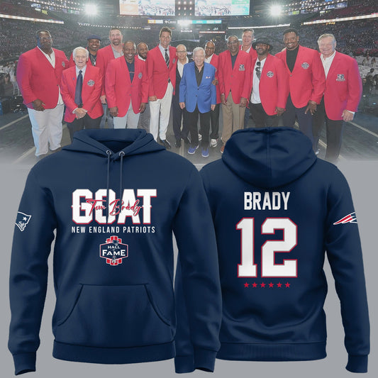 .Tom Barady Goat New England Patriots Hoodie | NT27