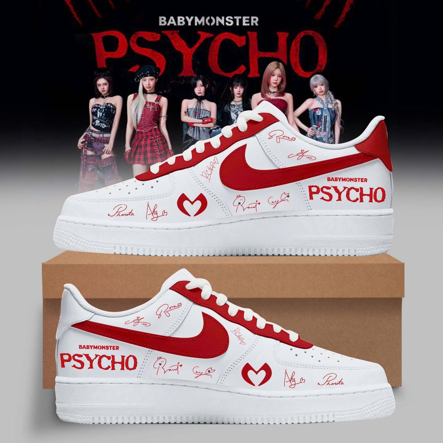 BABYMONSTER : PSYCHO [ WE GO UP] Album 2025 Limited AF1 - WU90